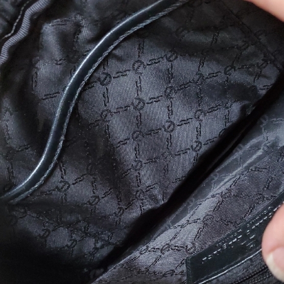 Etienne Aigner Black Genuine Leather Crossbody Bag 6 X 9 - Picture 9 of 13